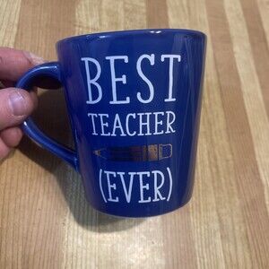 Indigo BEST TEACHER EVER Coffee Cup Mug From Chapters  #1 Number One Professor